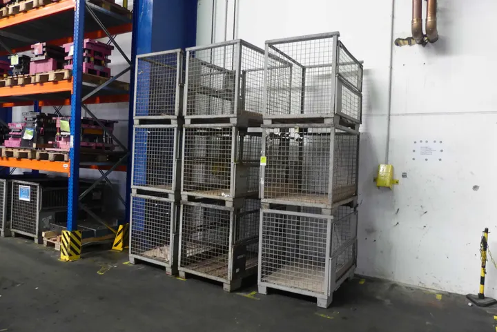 9x Stapel-Gitterbox